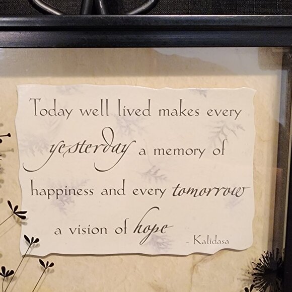 Inspirational Quote plaque / Shadow Box - Picture 3 of 5